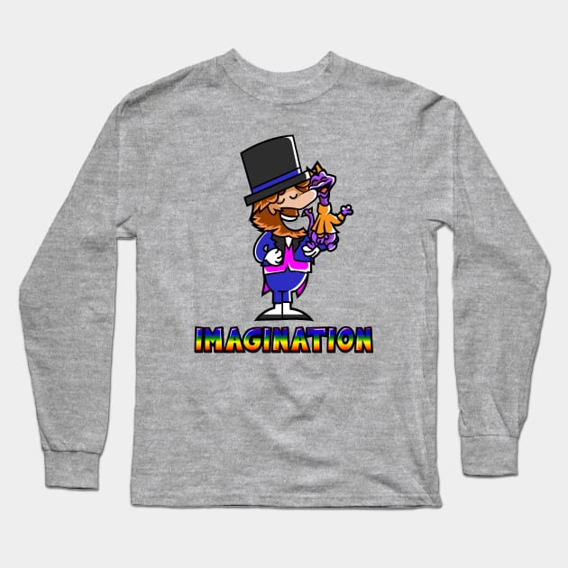 Little Dream Finder Long Sleeve T-Shirt by DeepDiveThreads